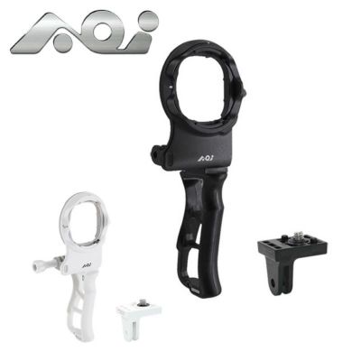 GoProマウント ダイビング クイックリリースシステム02 AOI エーオーアイ マウントベース GoProアクセサリー 水中 バヨネット式 簡単着脱 ハンドグリップ 自撮り棒 グリップトレー対応 コンパクト 軽量 小型 カメラ 