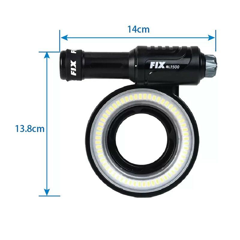 水中ライト ダイビング FIX リングライトRL1500 Fisheye フィッシュ 水中ライト ダイビング FIX リングライトRL1500 Fisheye フィッシュ