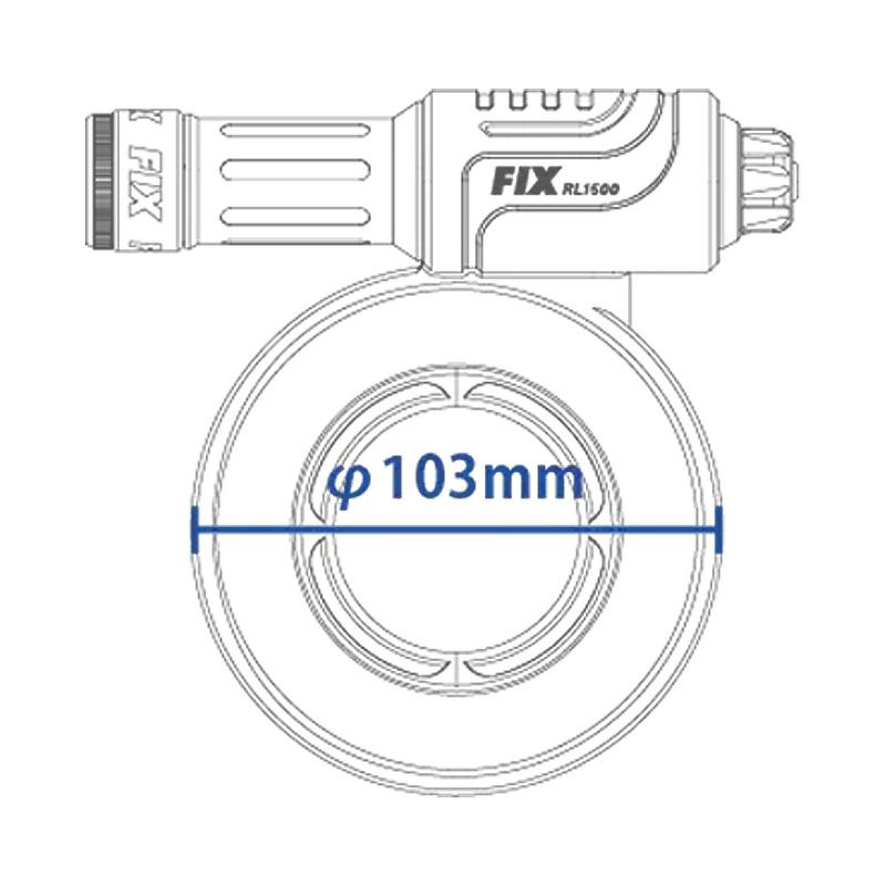 水中ライト ダイビング FIX リングライトRL1500 Fisheye フィッシュ